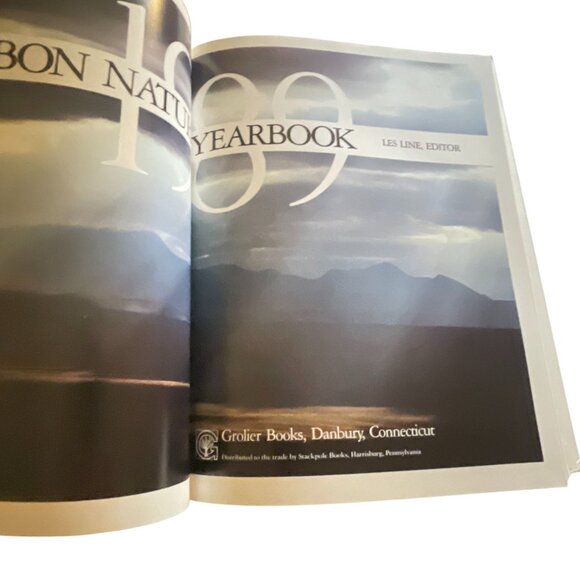 1989 Audubon Nature Yearbook By Les Line Editor Hardcover Book - Picture 2 of 8